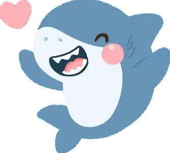 鯊魚牙：恆牙在乳牙後面長出